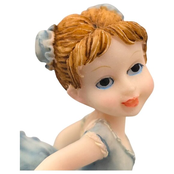 D&K Ballerina Figurines Dancer Dalmatian Puppy Set Of 4 Ballet HandPainted Resin - Picture 7 of 13